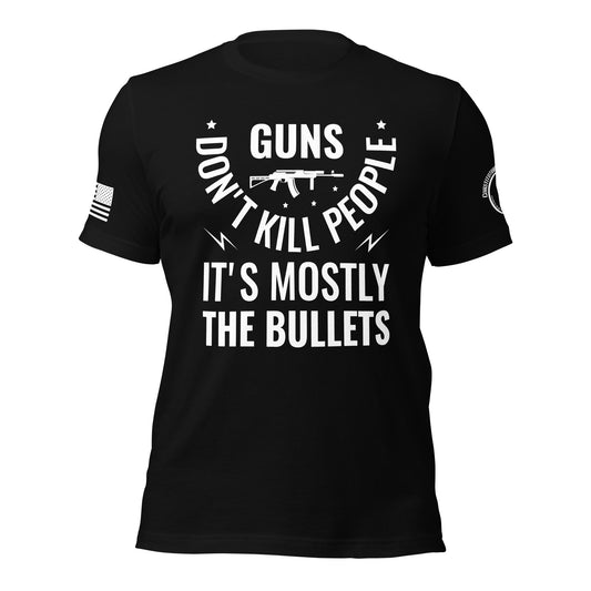 Unisex t-shirt "Guns don't kill People"