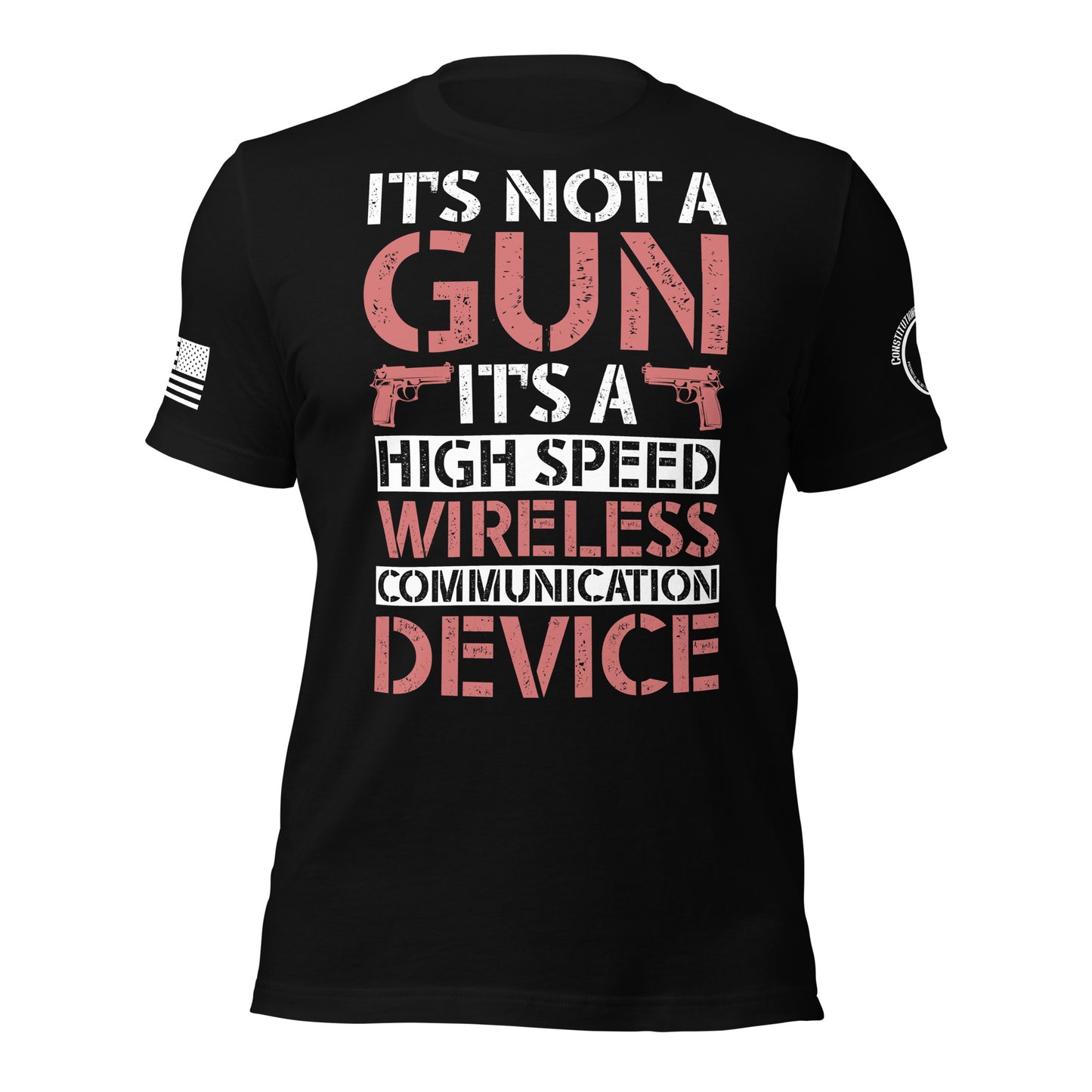 Unisex t-shirt "A Communication Device"