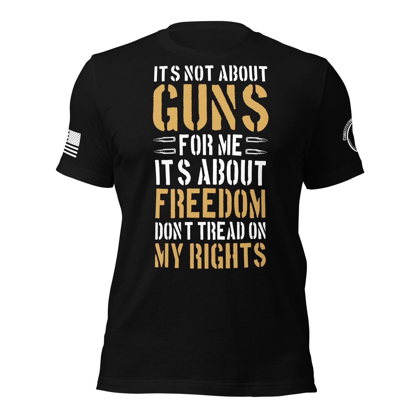 Unisex t-shirt "it's about freedom"