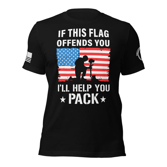 Unisex t-shirt "I'll help you pack"