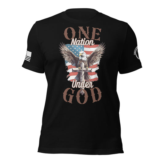 Unisex t-shirt "One Nation Under God"