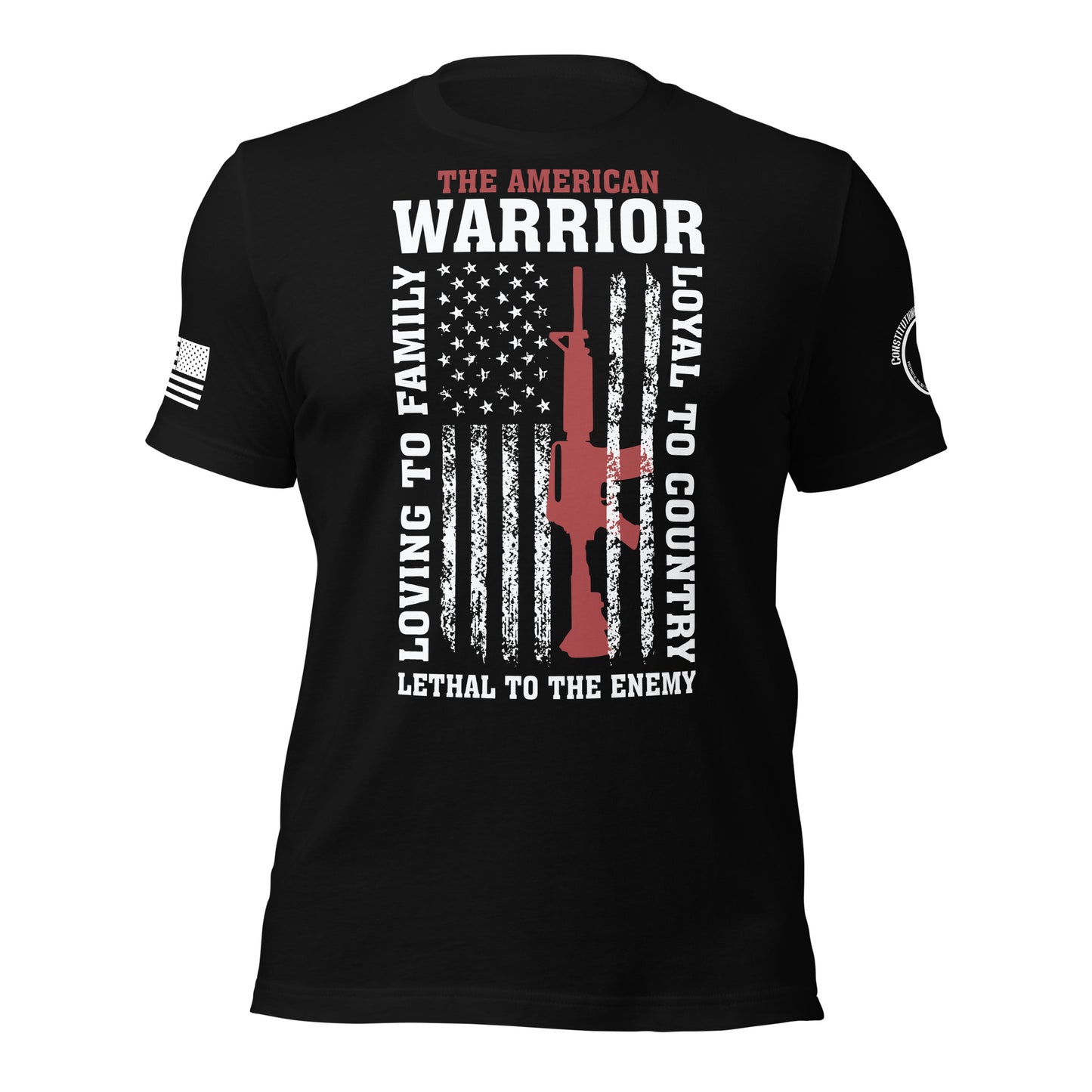 Unisex t-shirt "The American Warrior"