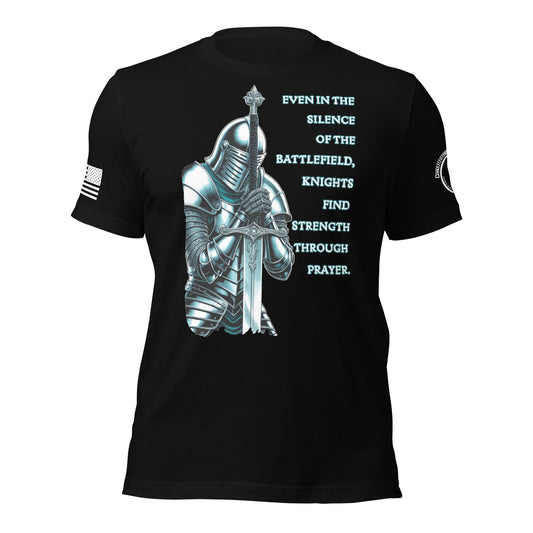 Unisex t-shirt "PTSD - Strength Through Prayer"