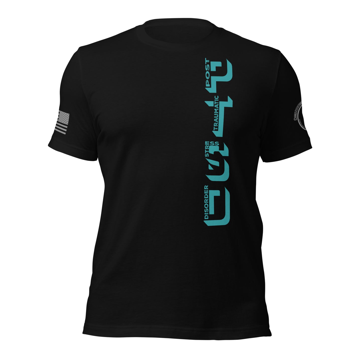 Unisex t-shirt "PTSD - With Strength we rise"