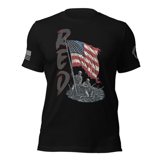 Unisex t-shirt "R.E.D. - War"