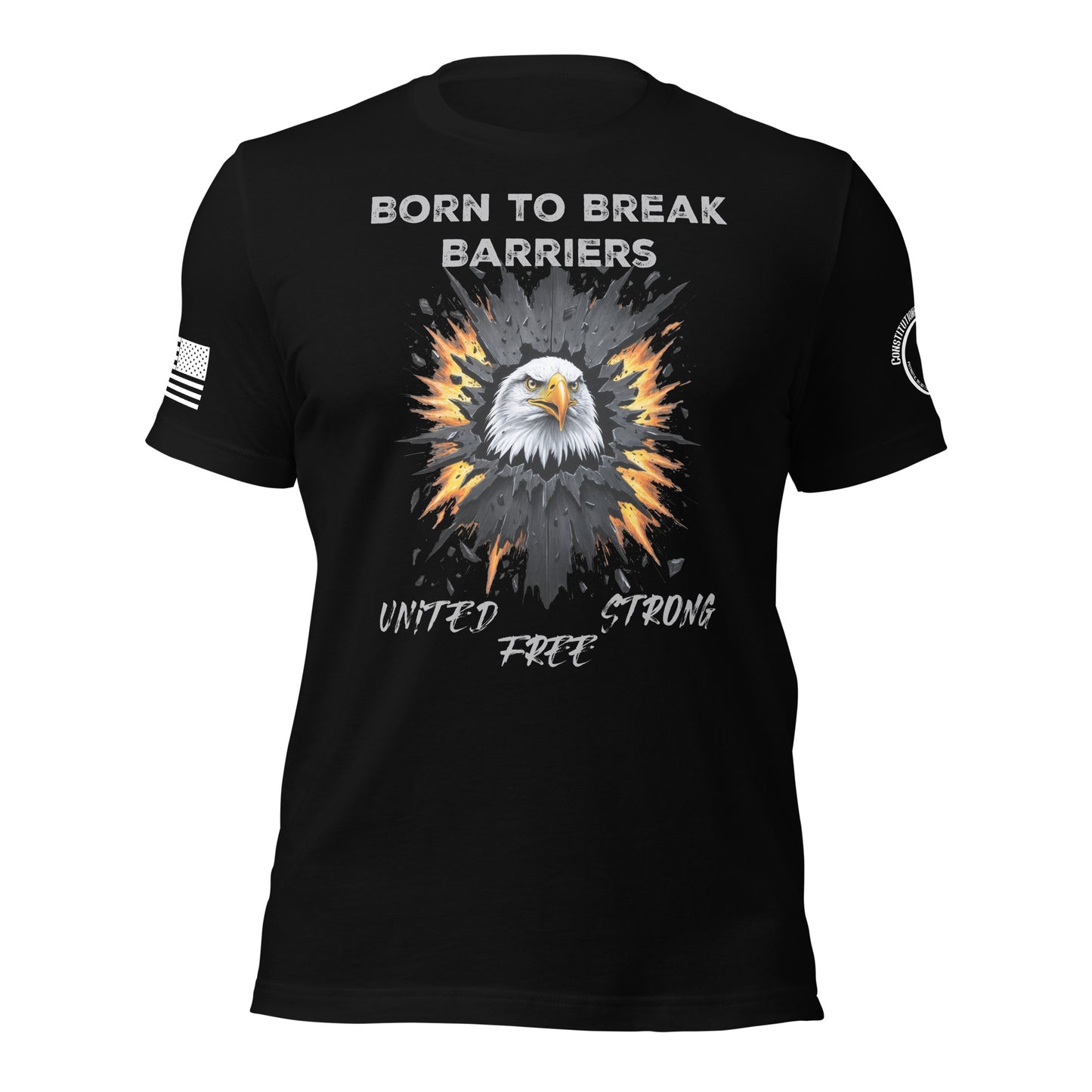 Unisex t-shirt "Born to Break Barriers"