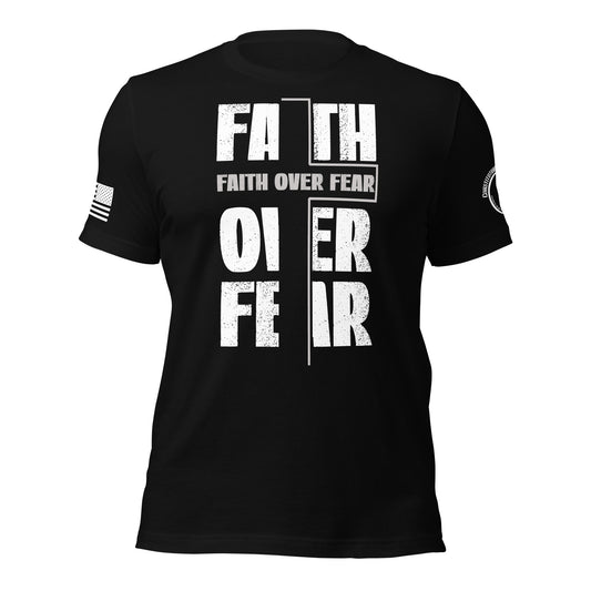 Unisex t-shirt "Faith over Fear"