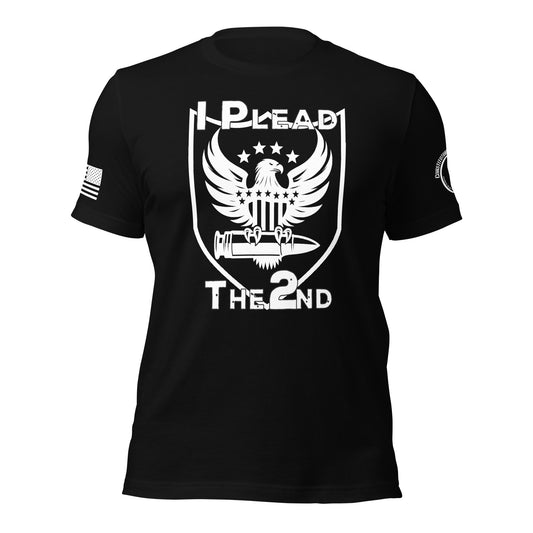 Unisex t-shirt "I Plead the 2nd"