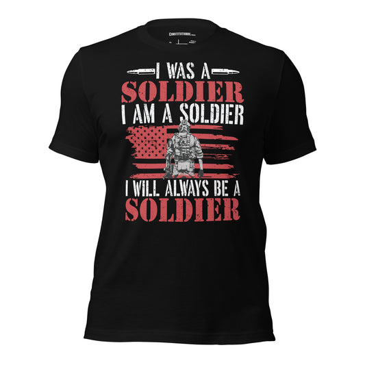 Men's T-Shirt "Always be a Soldier"