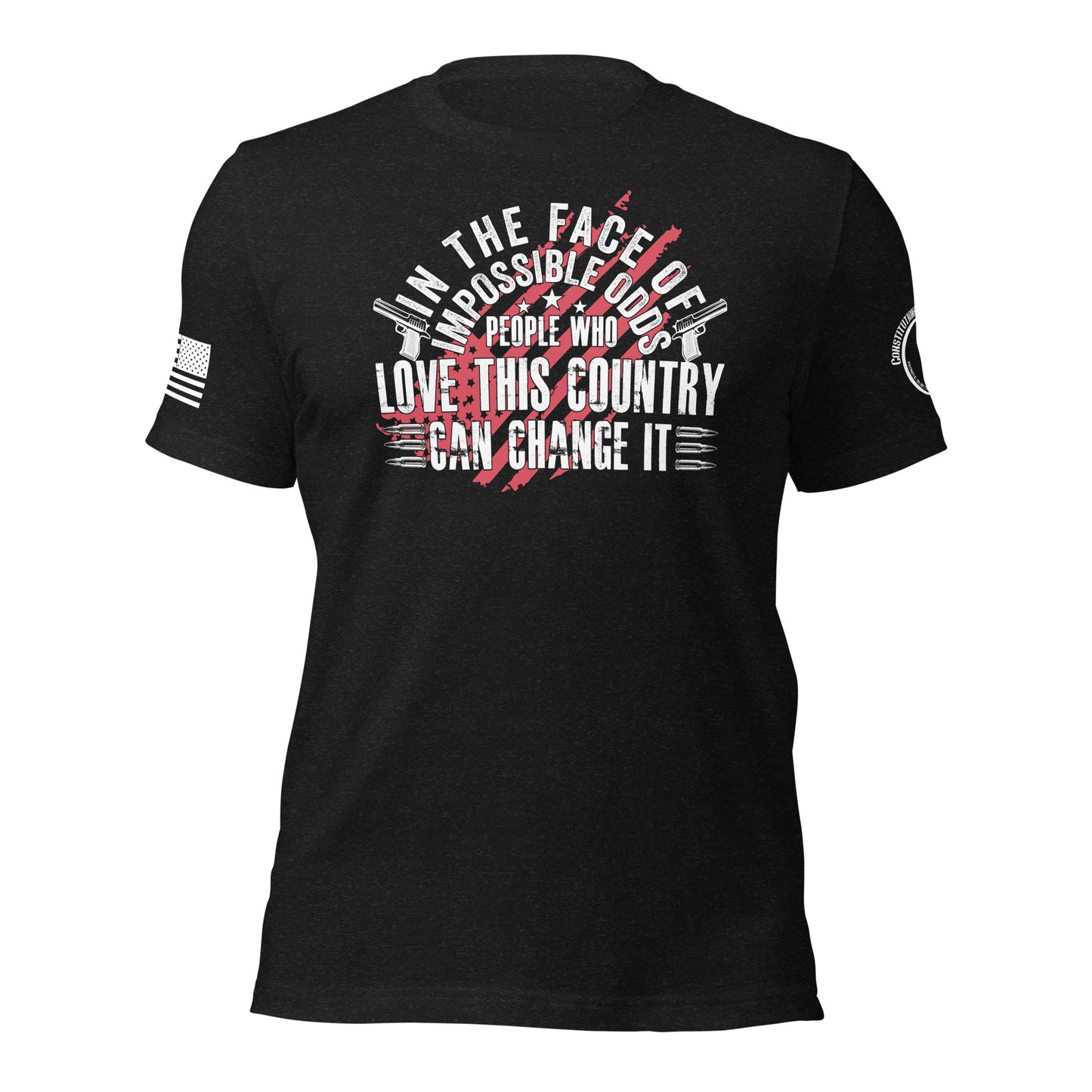 Unisex t-shirt "People who love this Country"