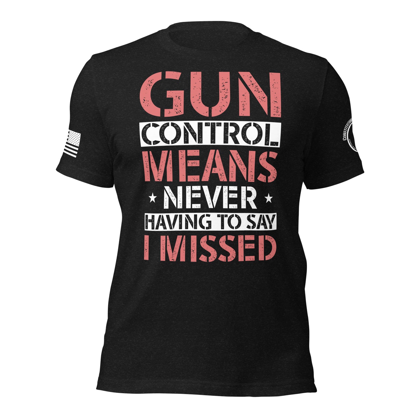 Unisex t-shirt "Gun Control"