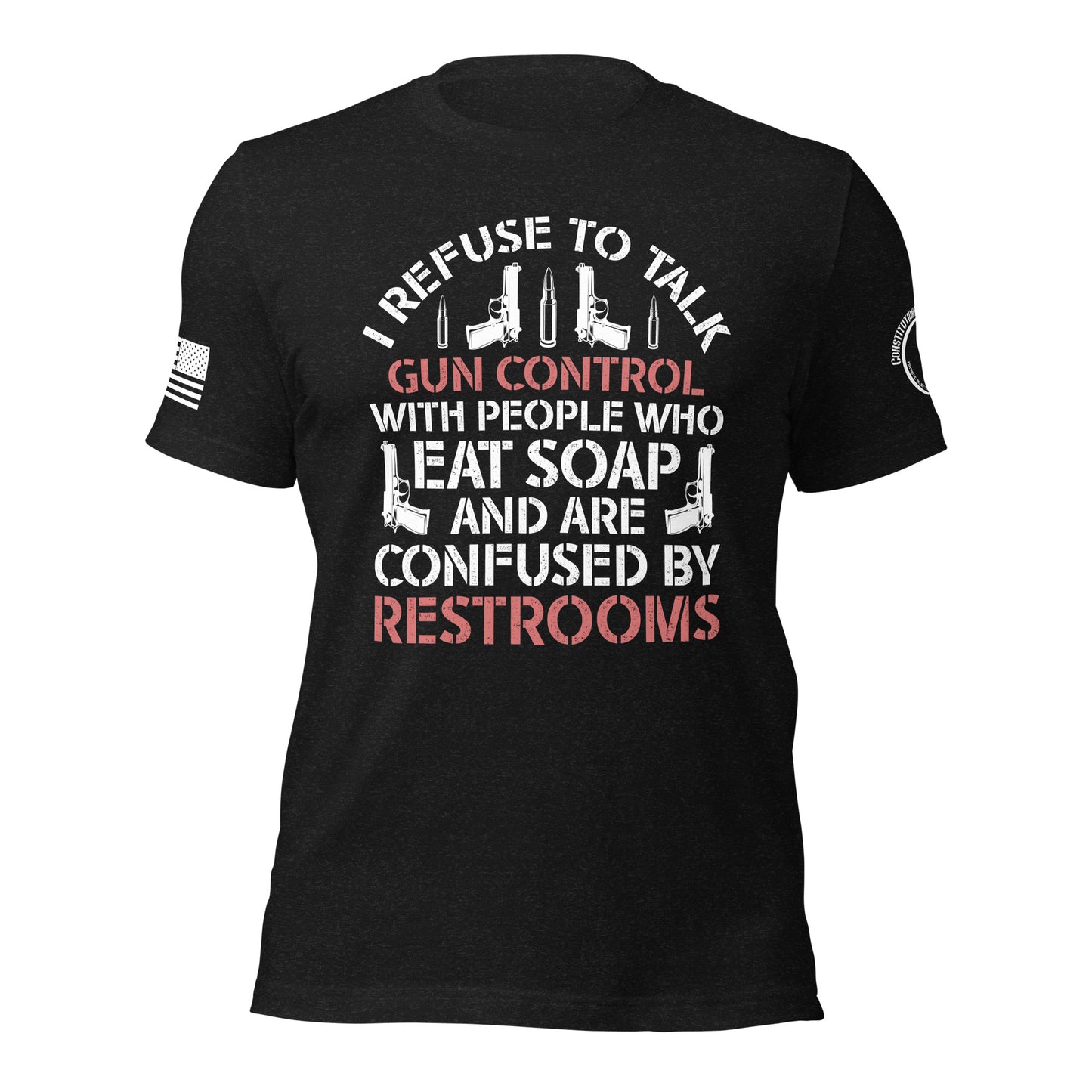 Unisex t-shirt "I refuse to talk"