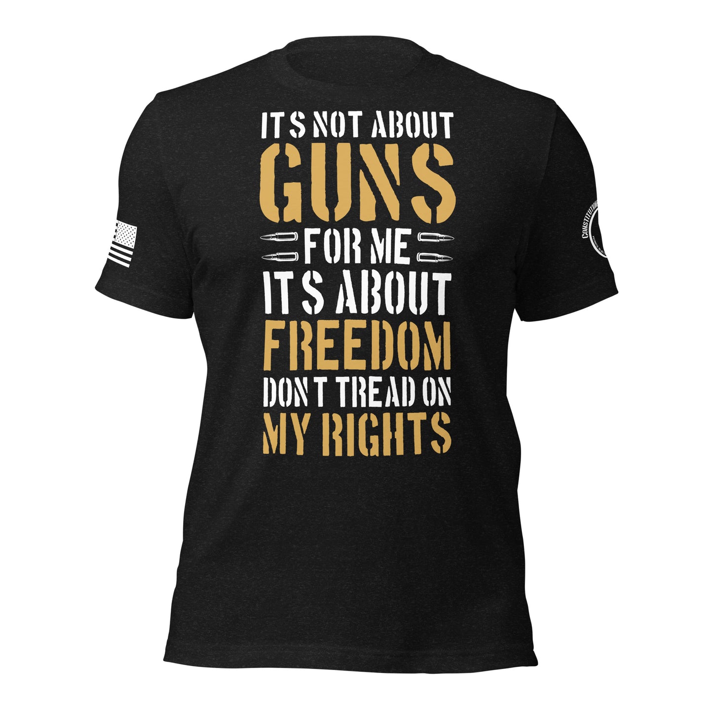 Unisex t-shirt "it's about freedom"