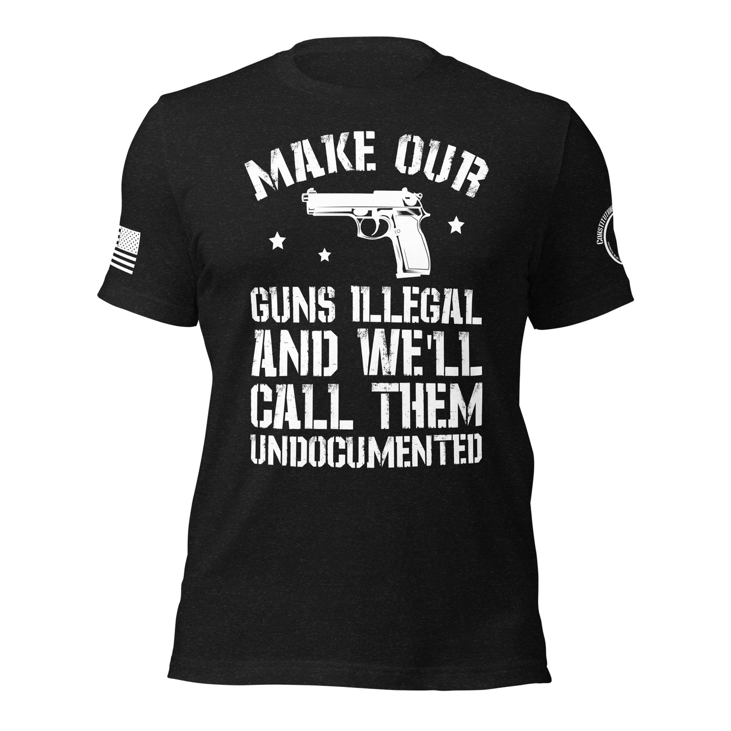 Unisex t-shirt "Undocumented"