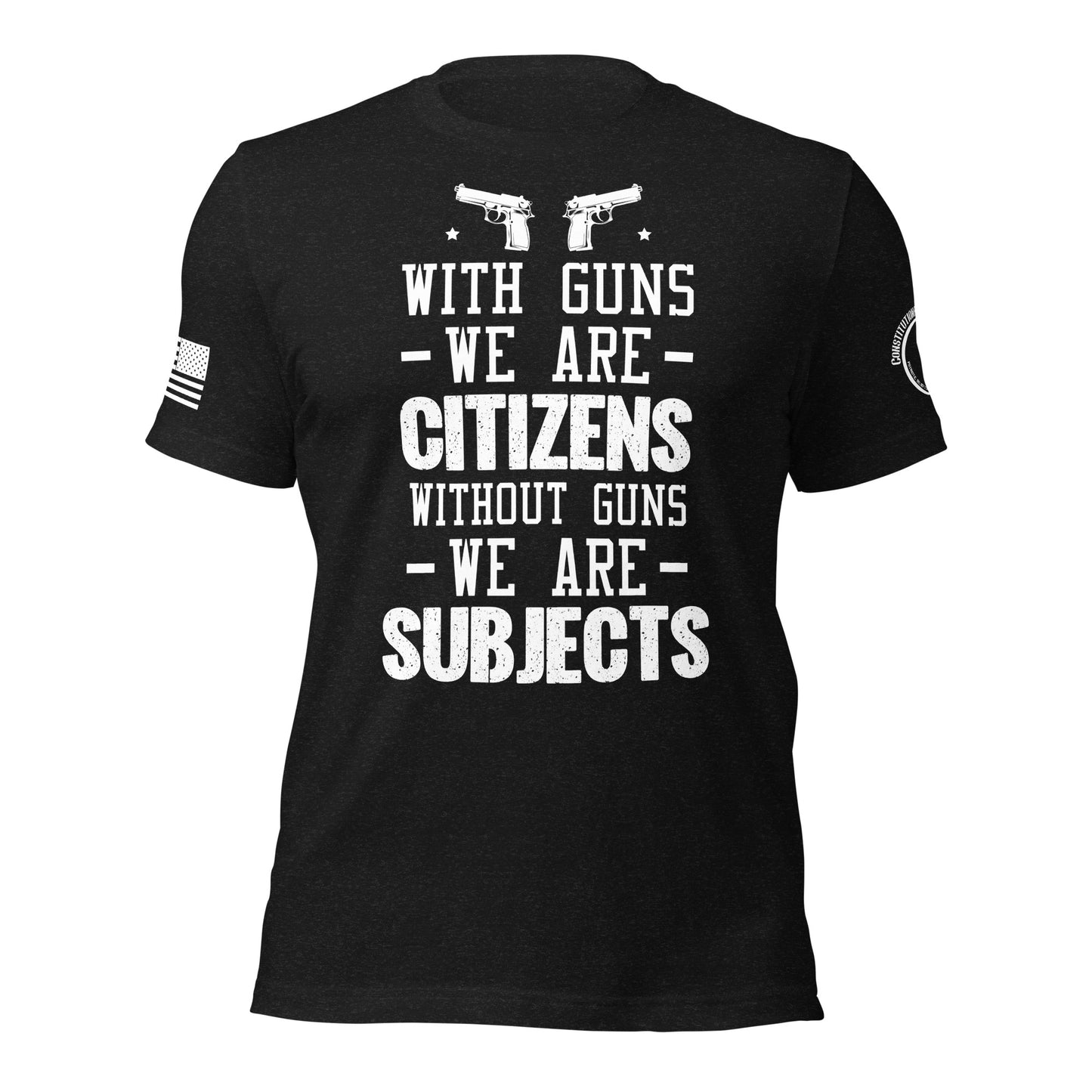 Unisex t-shirt "We are Citizens"