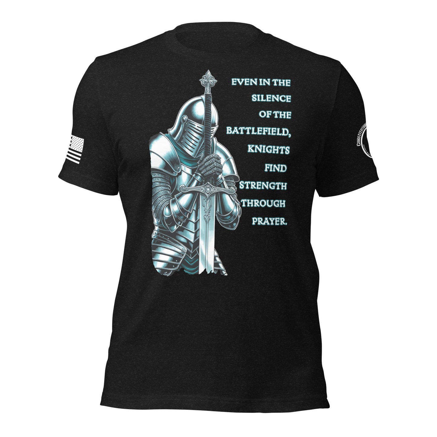 Unisex t-shirt "PTSD - Strength Through Prayer"