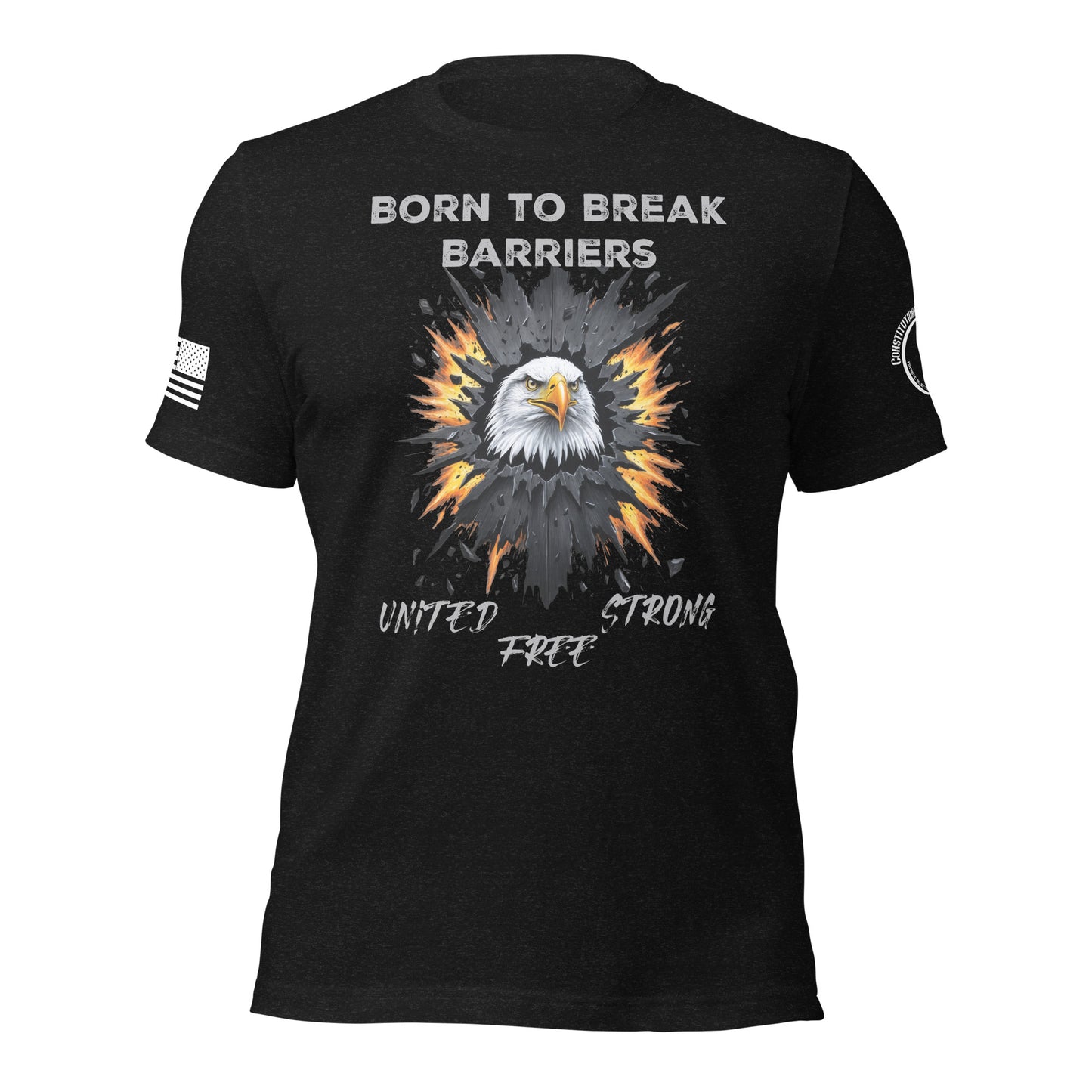 Unisex t-shirt "Born to Break Barriers"