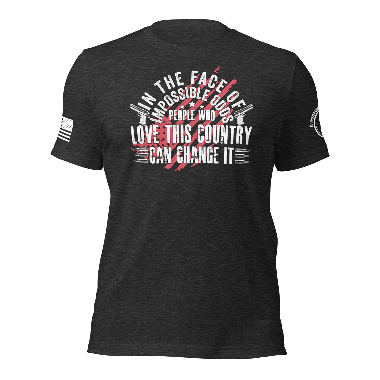 Unisex t-shirt "People who love this Country"