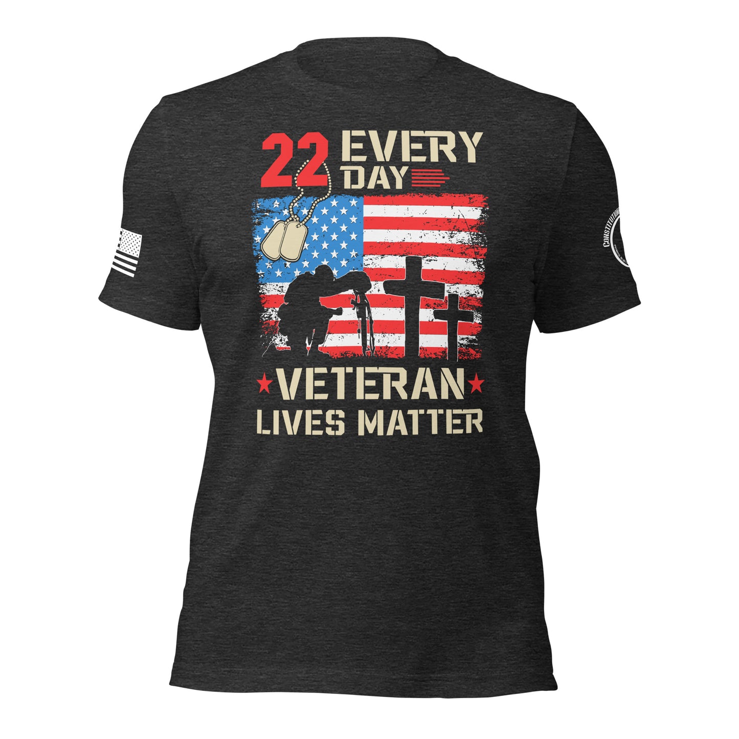 Unisex t-shirt "Veteran Lives Matter"