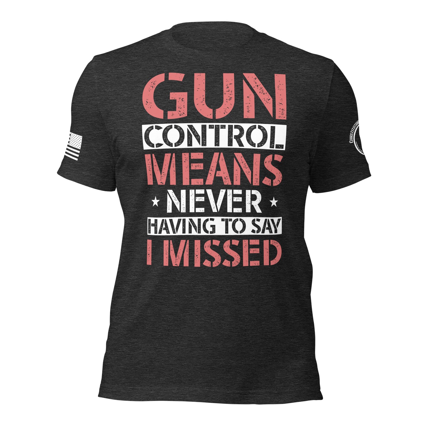 Unisex t-shirt "Gun Control"