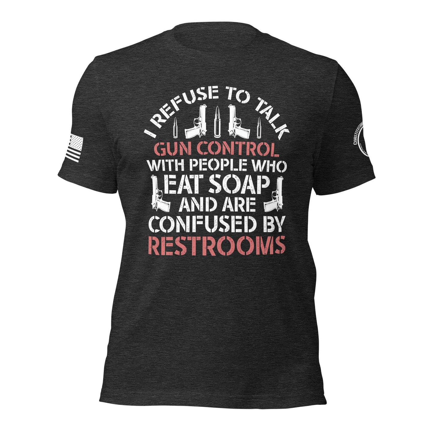 Unisex t-shirt "I refuse to talk"