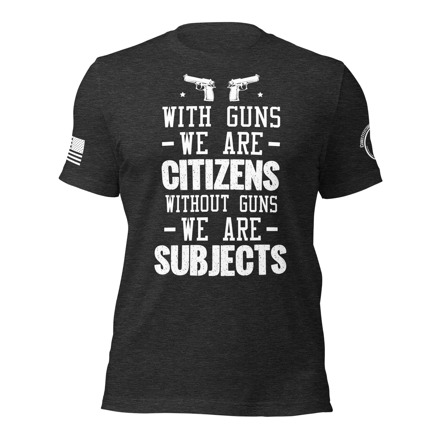 Unisex t-shirt "We are Citizens"