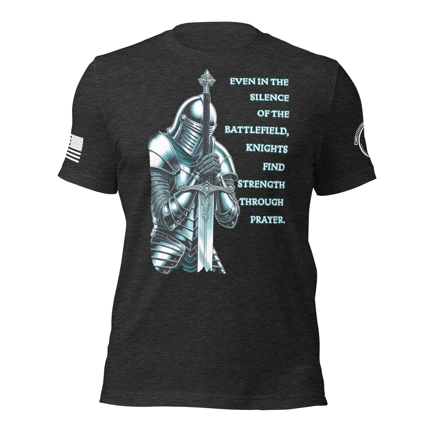 Unisex t-shirt "PTSD - Strength Through Prayer"