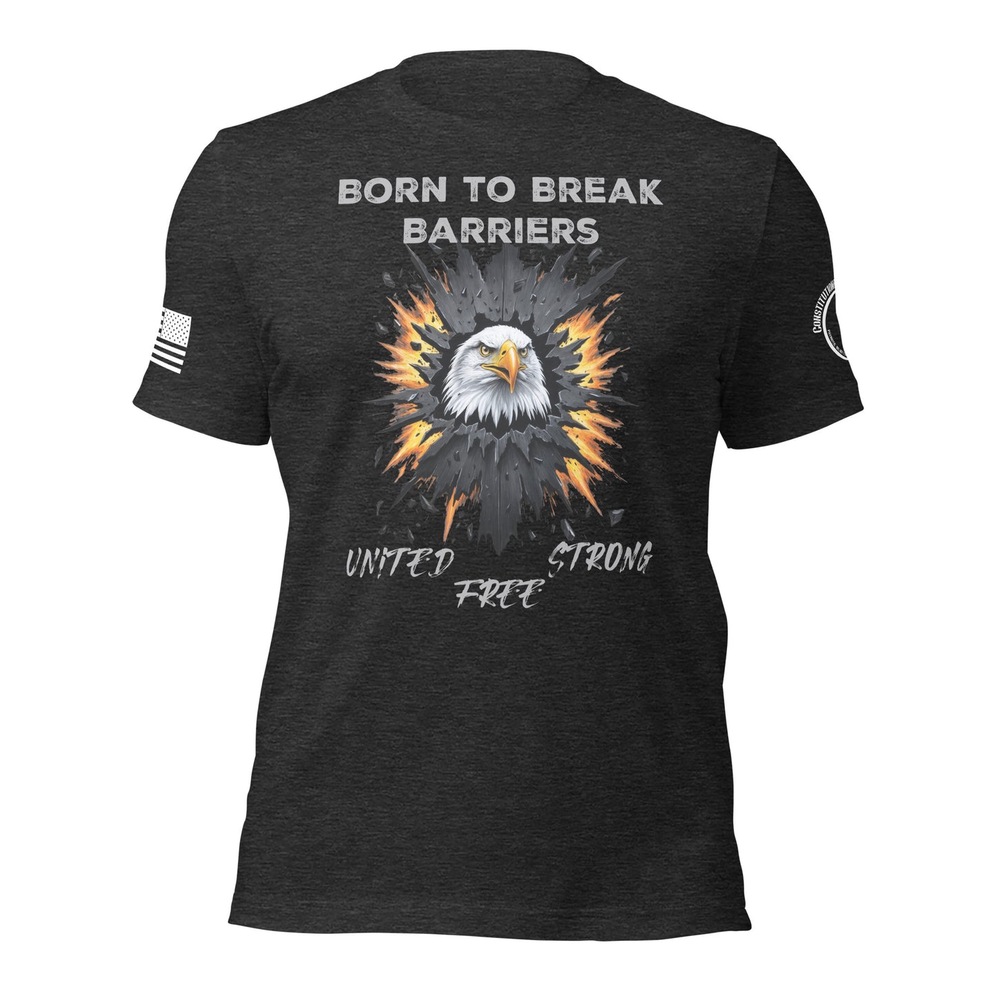 Unisex t-shirt "Born to Break Barriers"