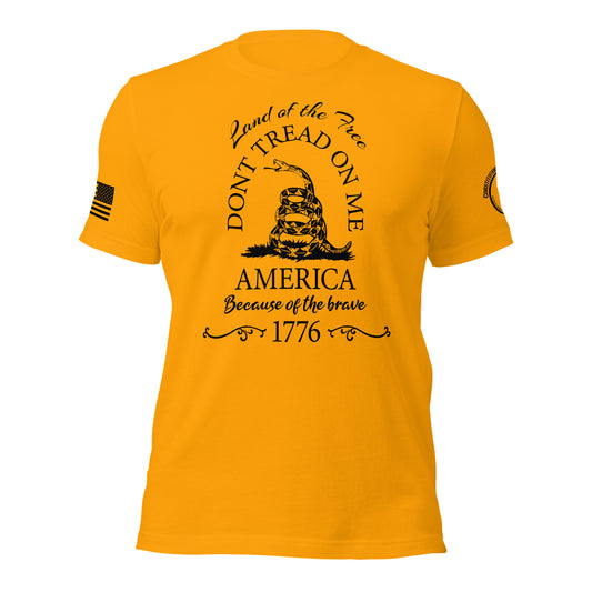 Women t-shirt "Dont tread on me"