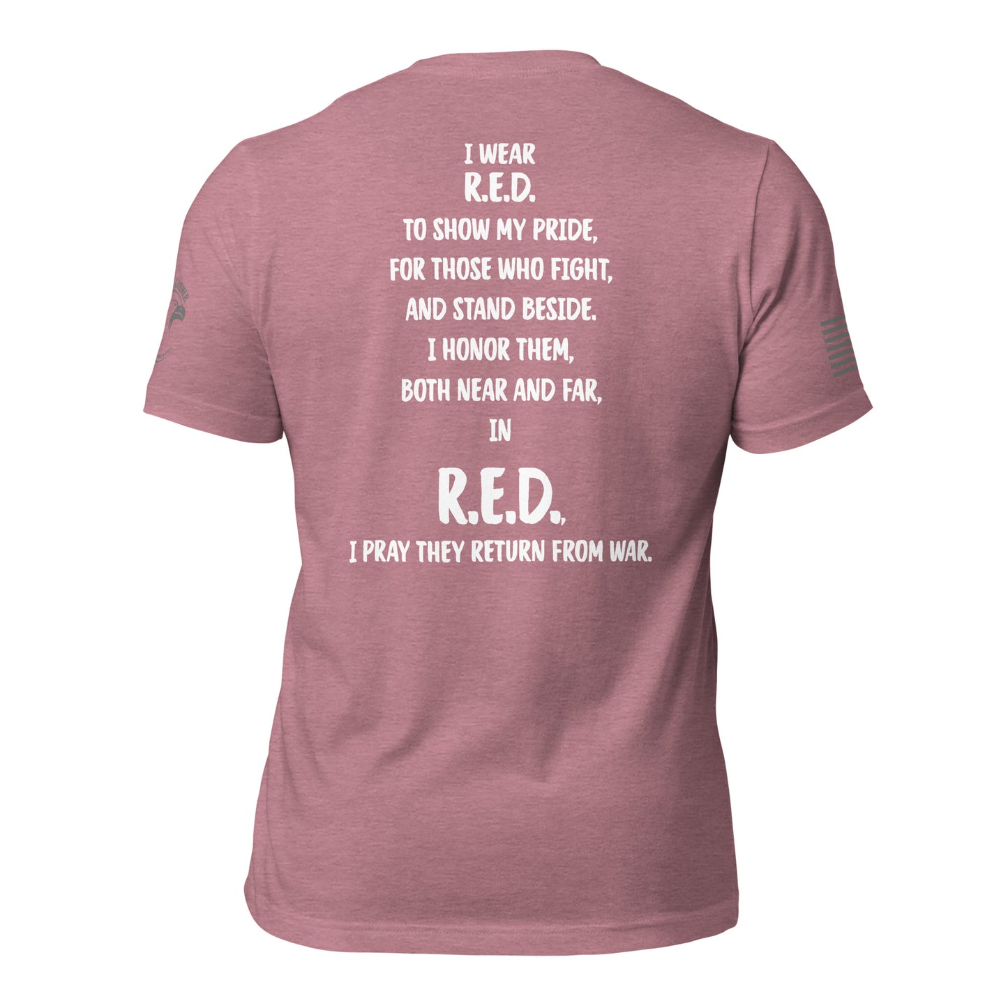 Unisex t-shirt "R.E.D. War"