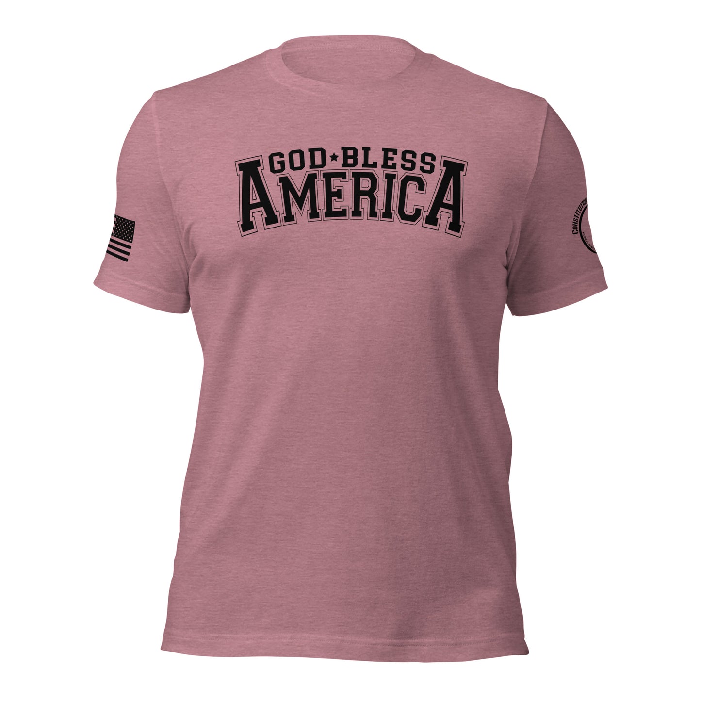 Unisex t-shirt "God Bless America"