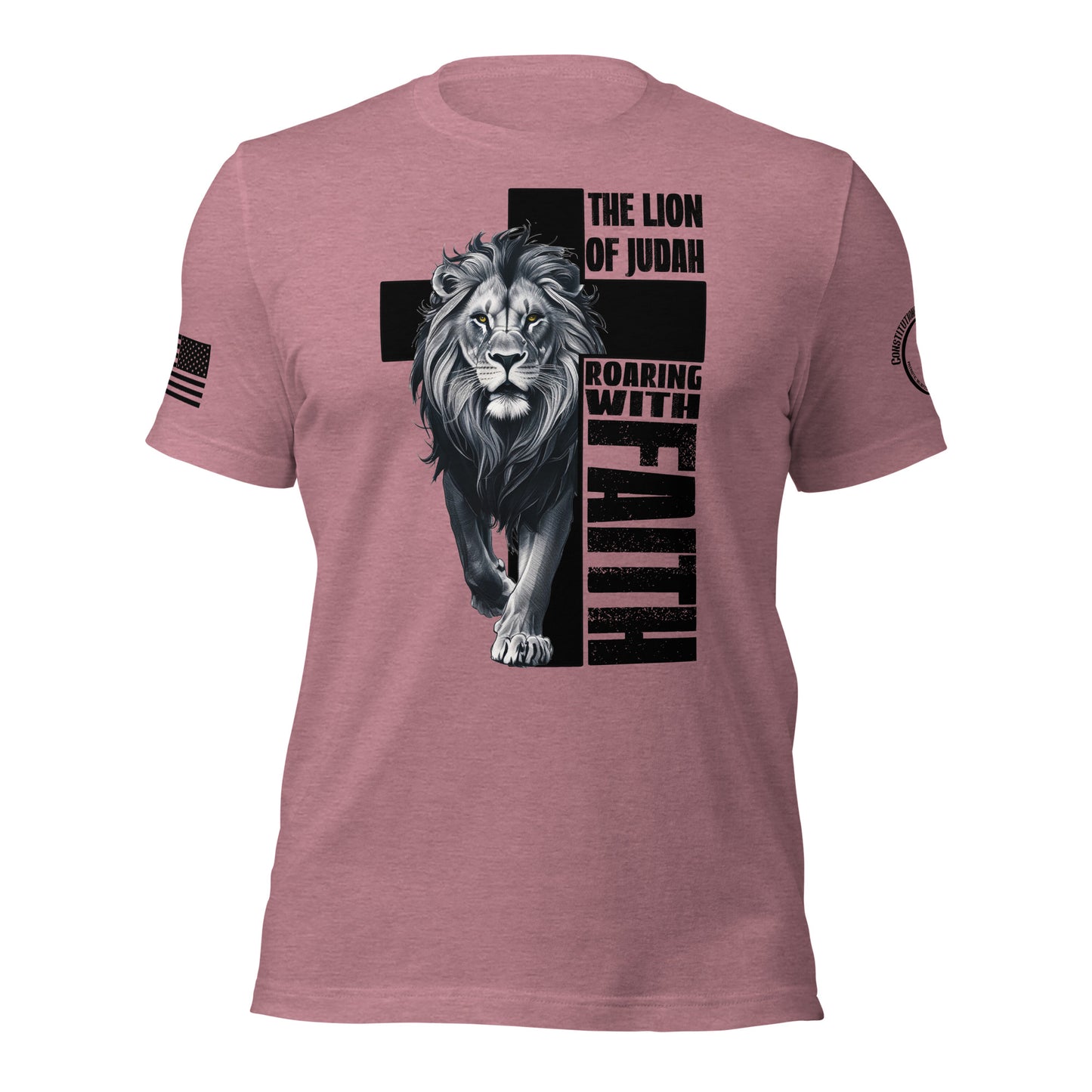 Unisex t-shirt "Roaring with Faith"