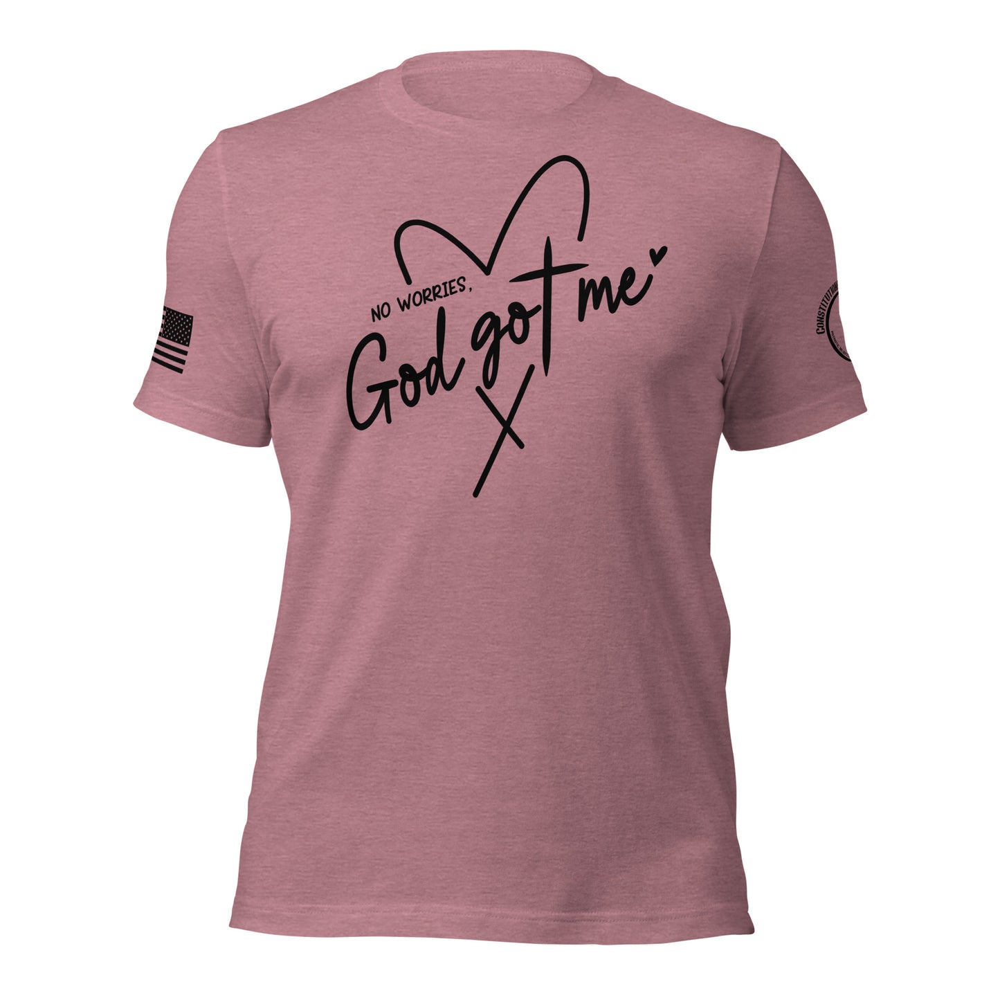 Women t-shirt "God got me"