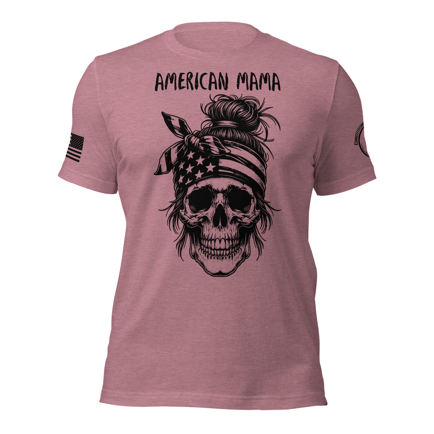 Women t-shirt "American Mama"