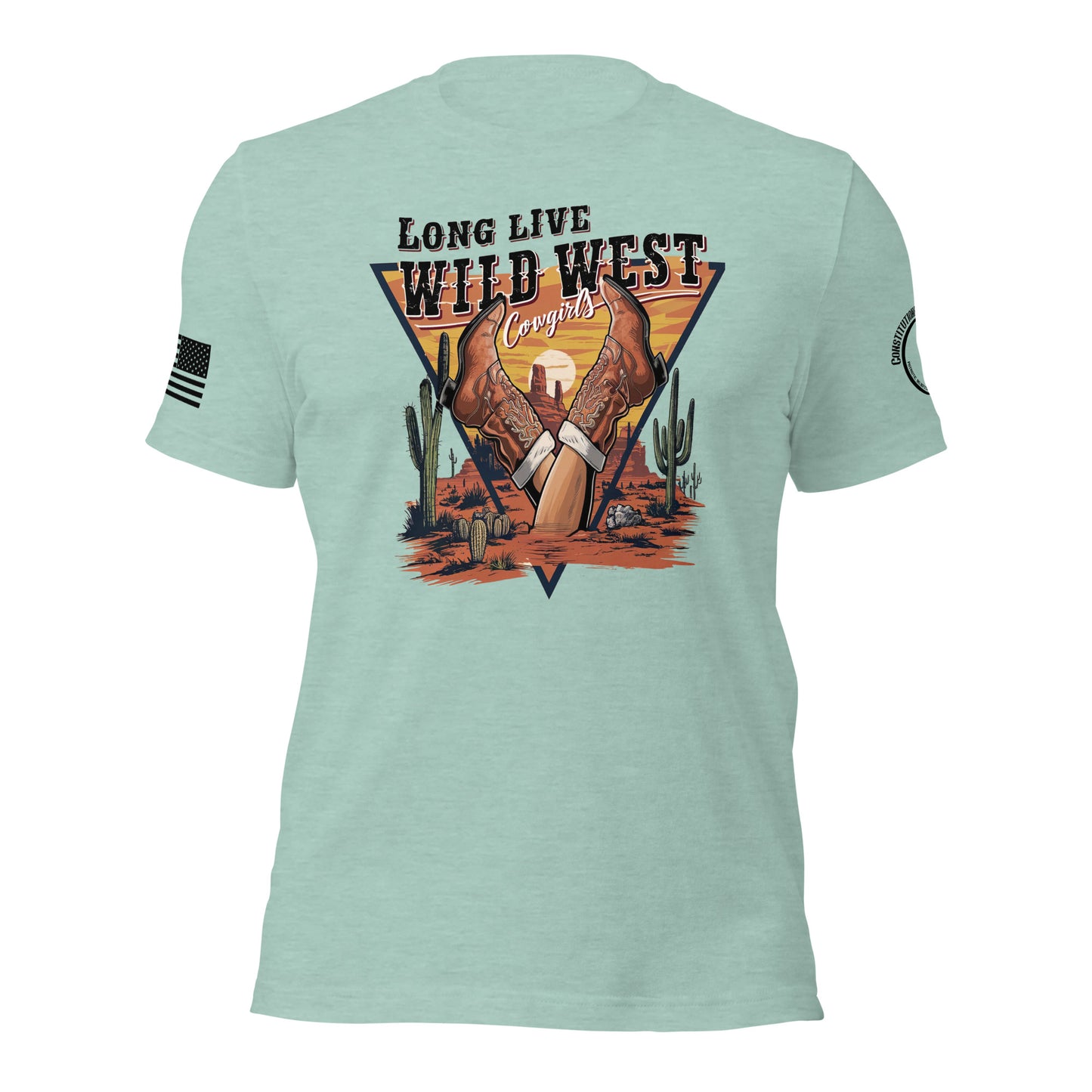 Women t-shirt "Wild West"