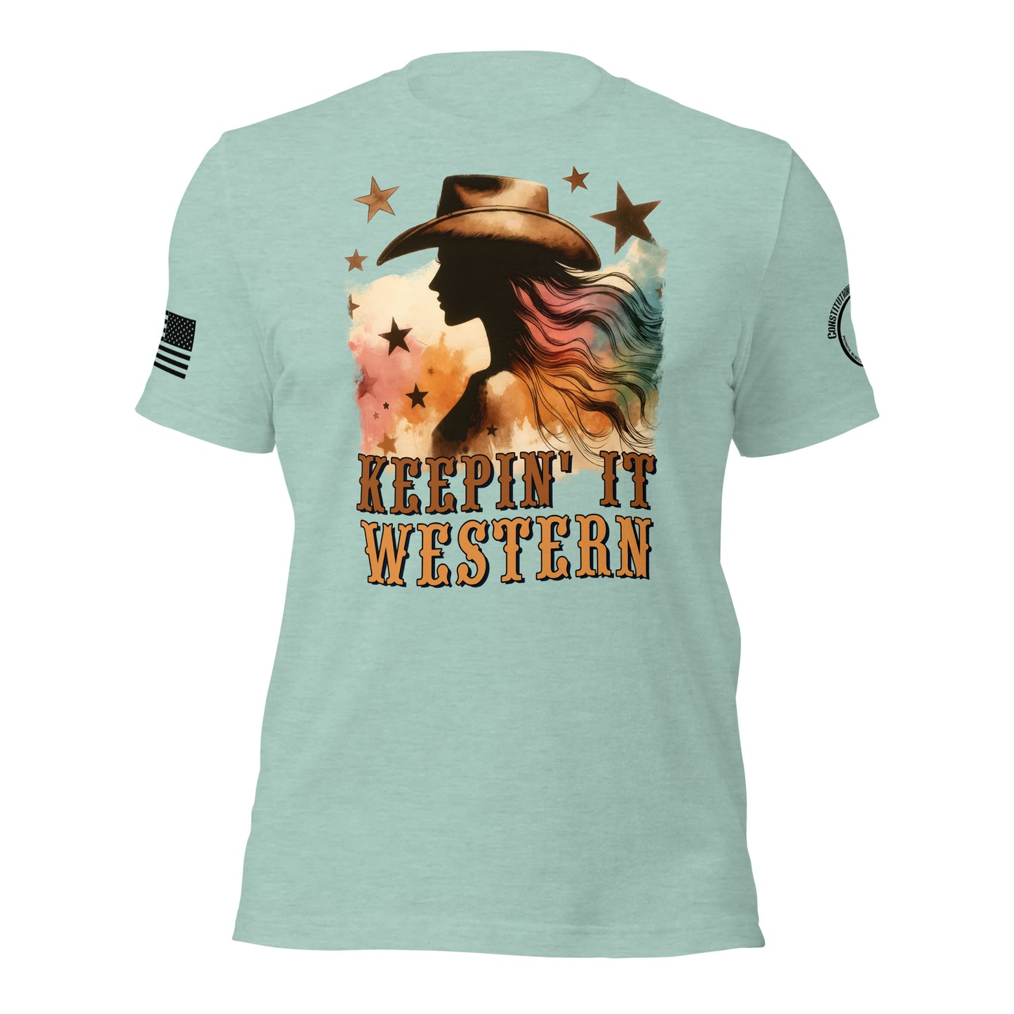 Women t-shirt "Western"