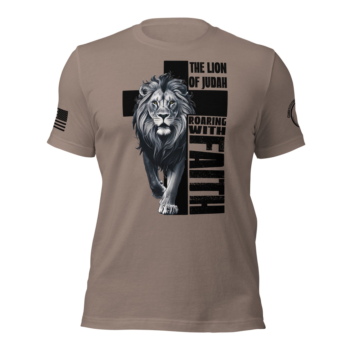 Unisex t-shirt "Roaring with Faith"