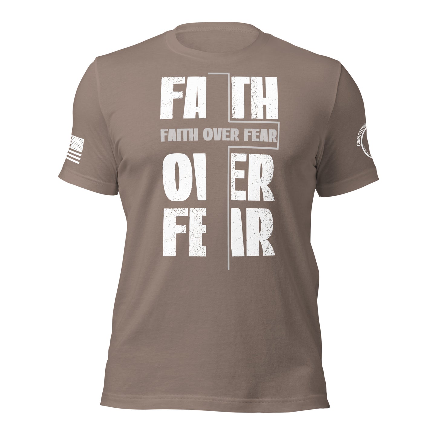 Unisex t-shirt "Faith over Fear"