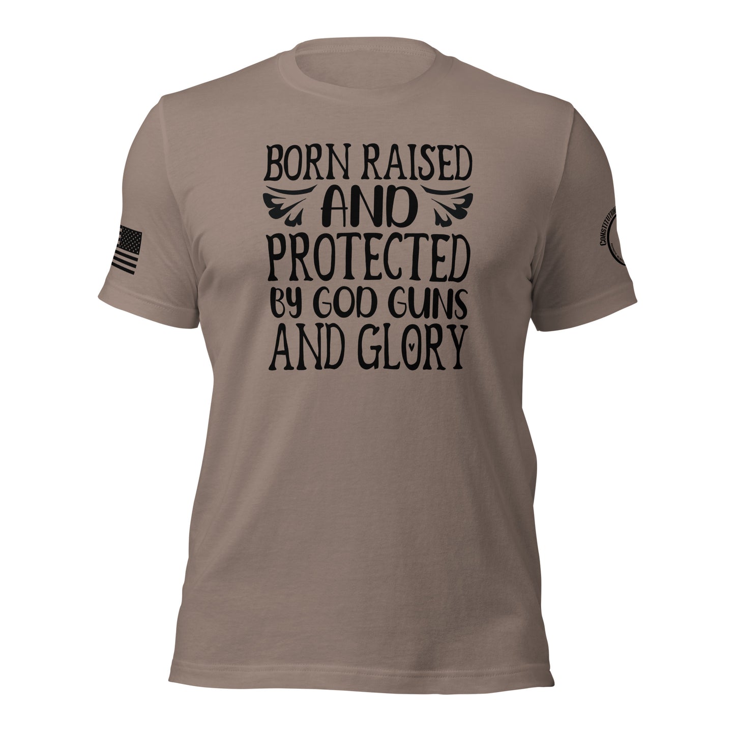 Women t-shirt "God Guns and Glory"