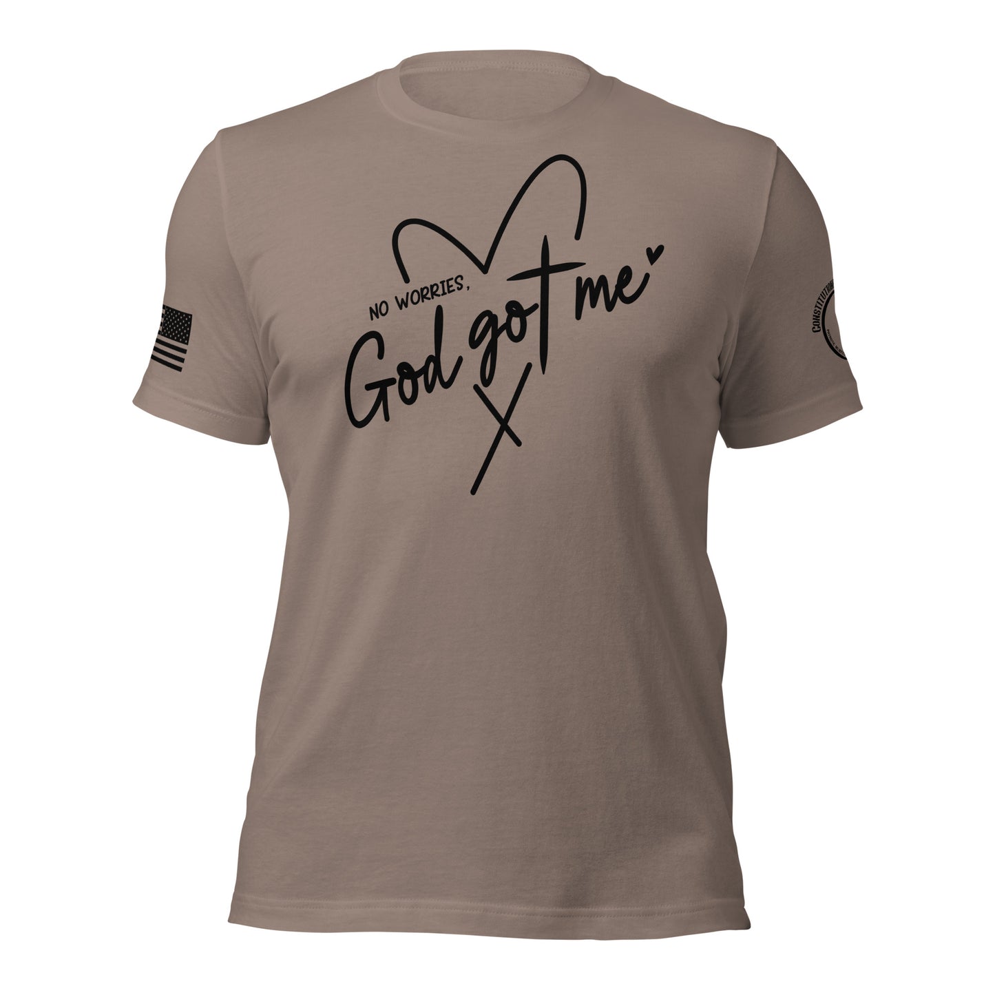 Women t-shirt "God got me"