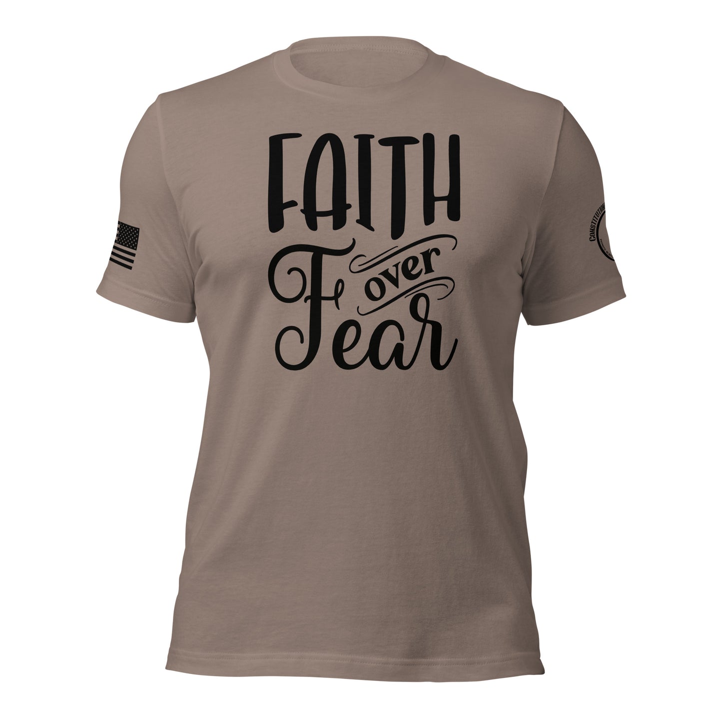 Women t-shirt "Faith over Fear"