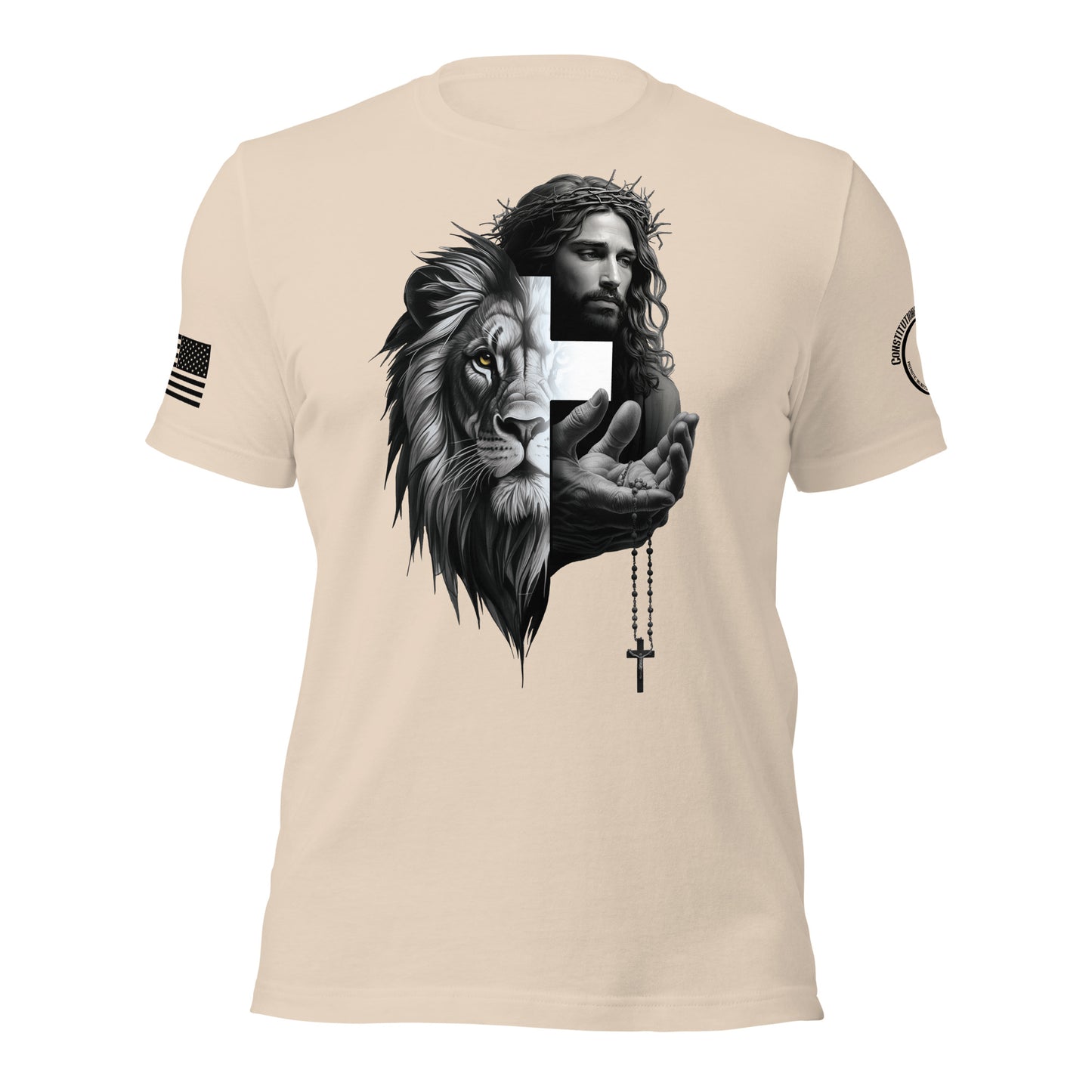 Unisex t-shirt "Devine Strength and Gentle Leadership"