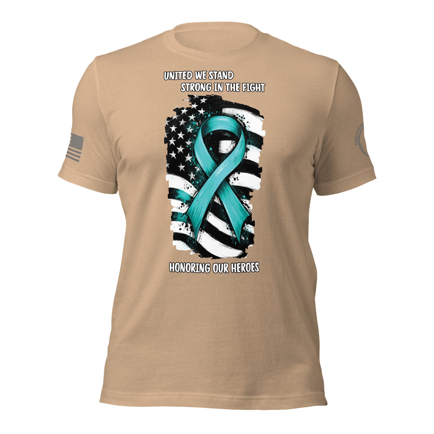 Unisex t-shirt "PTSD - United we stand"