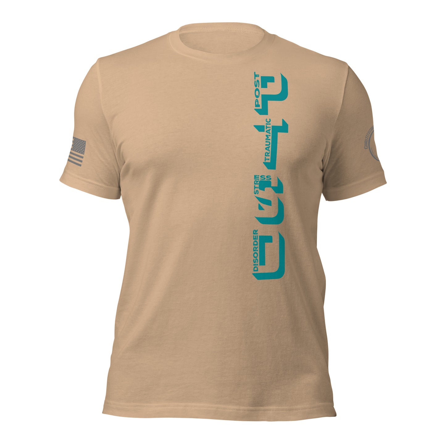 Unisex t-shirt "PTSD - With Strength we rise"