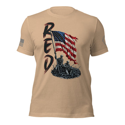 Unisex t-shirt "R.E.D. - War"