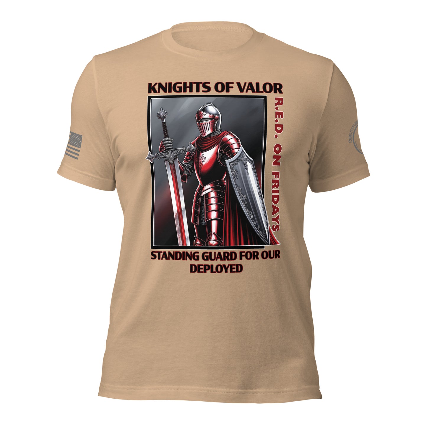 Unisex t-shirt "R.E.D. - Knights of Valor"