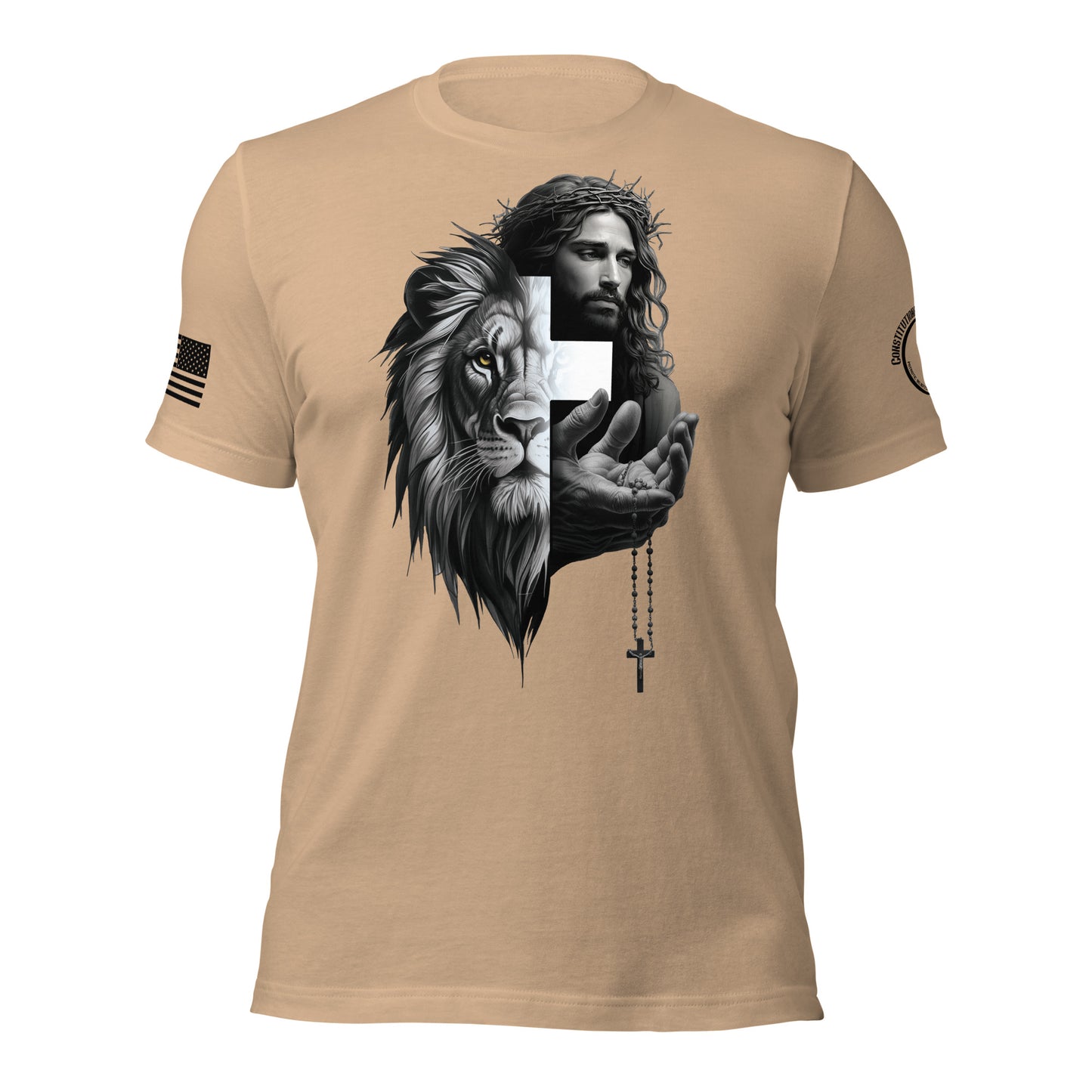 Unisex t-shirt "Devine Strength and Gentle Leadership"