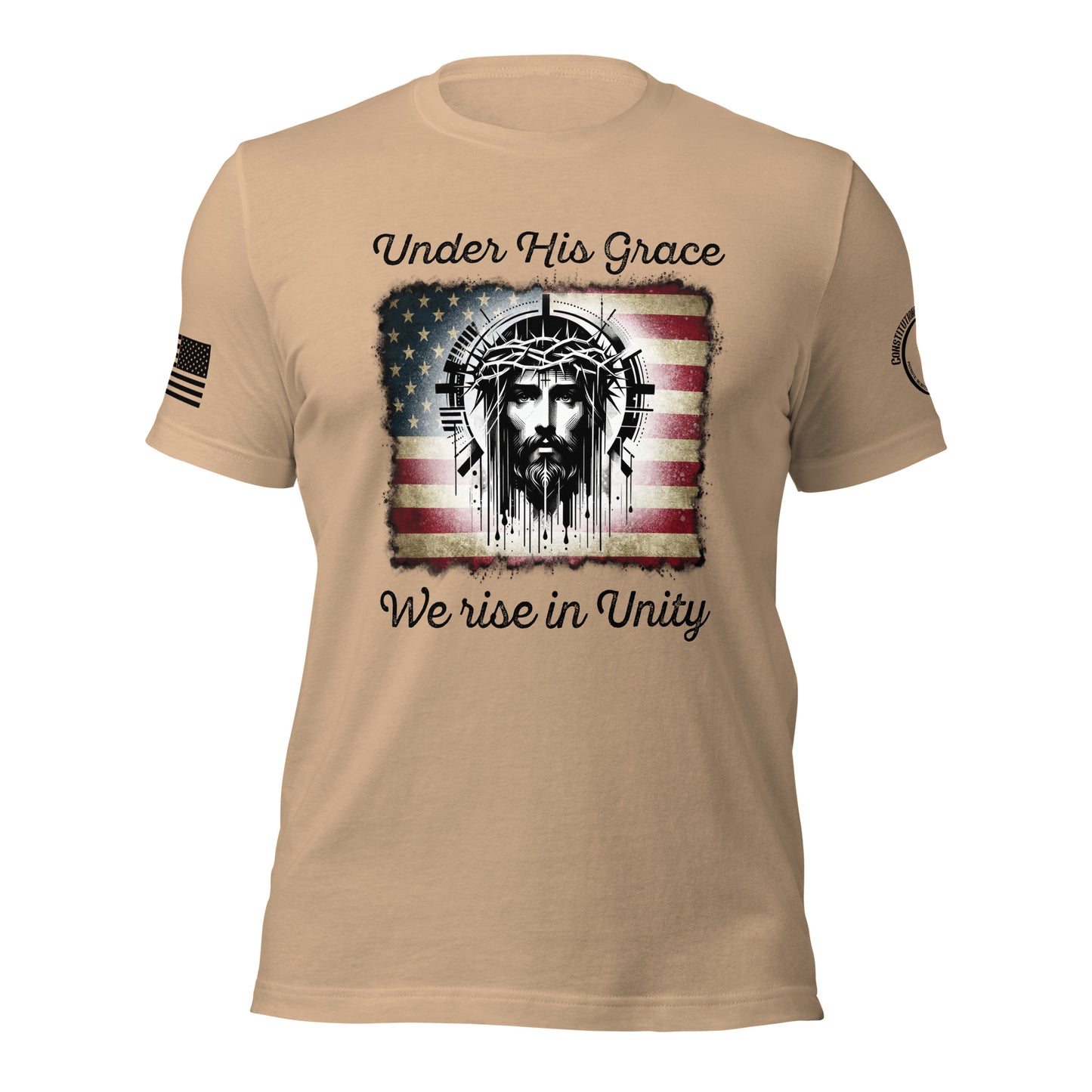 Unisex t-shirt "We rise in unity"