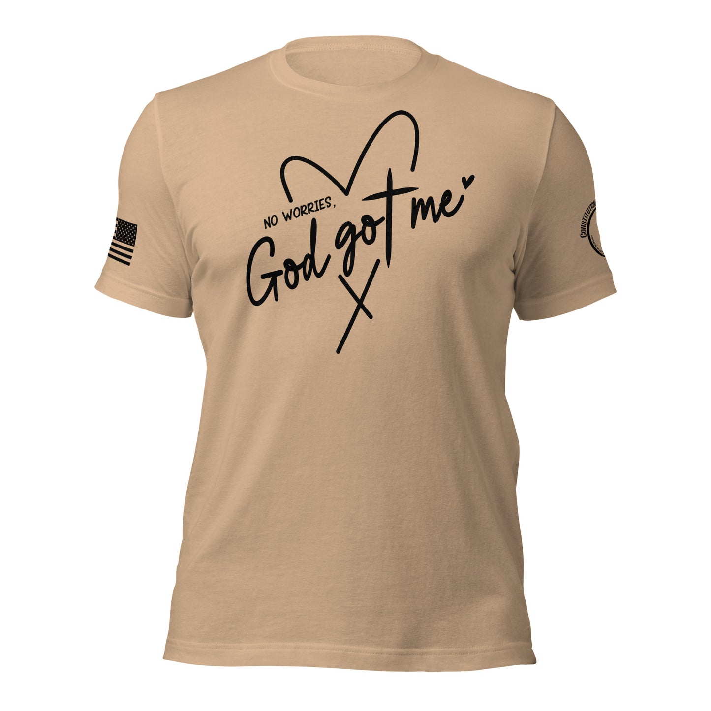 Women t-shirt "God got me"