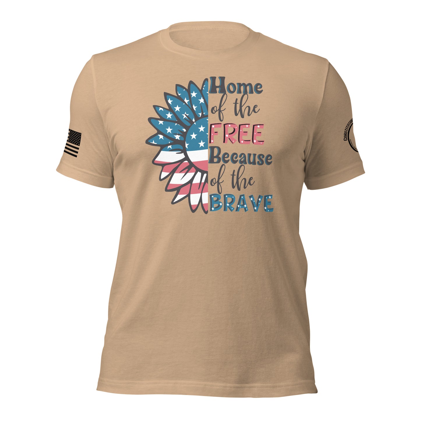 Women t-shirt "Home of the Free"